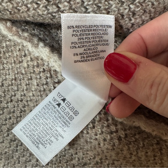 NWT Lucky Brand Horse Knit Cardigan - Picture 7 of 7